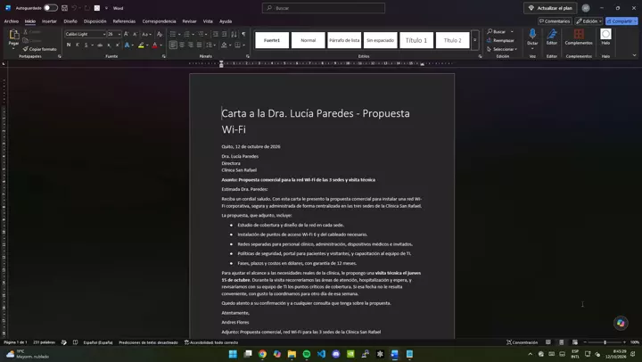 Word: crea documentos nuevos